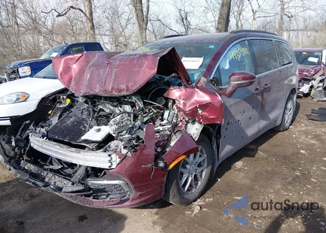 2022 Chrysler Pacifica Touring из США, поврежденный, VIN 2C4RC1FG5NR156735